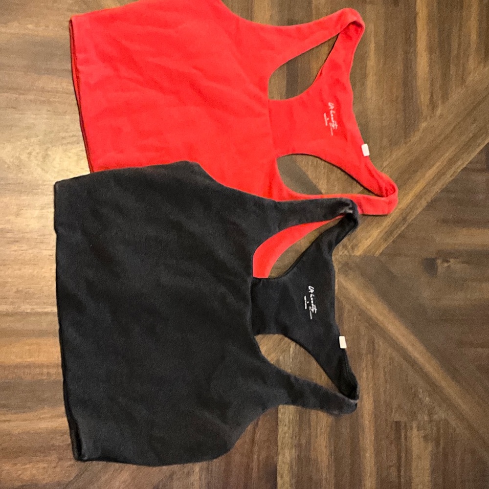 ❤️🖤 Beyond Yoga Athletic Crop Tank Bundle (2 Tops) 🖤❤️